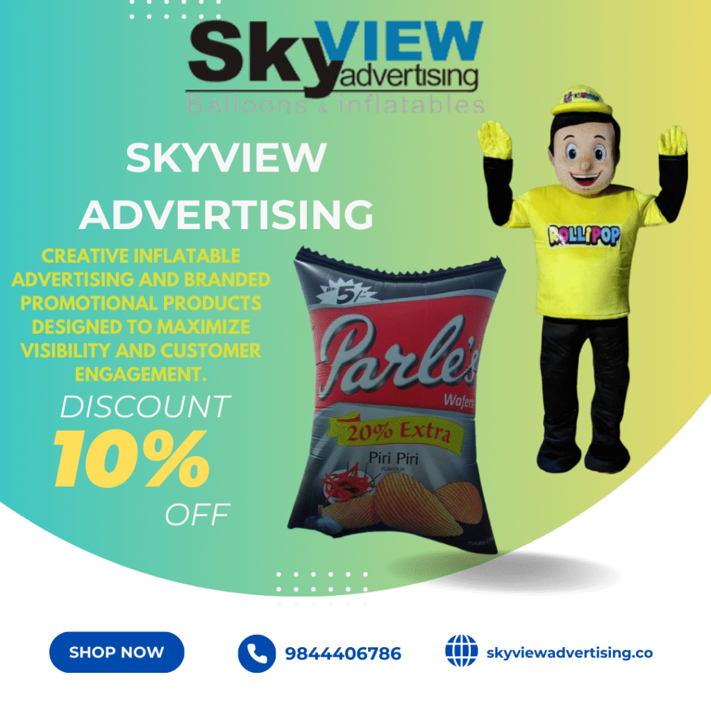 Balloon advertising services near me in Bangalore