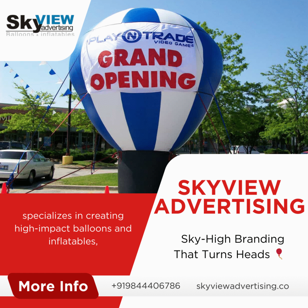 Advertising Balloon Manufacturer in Bangalore

