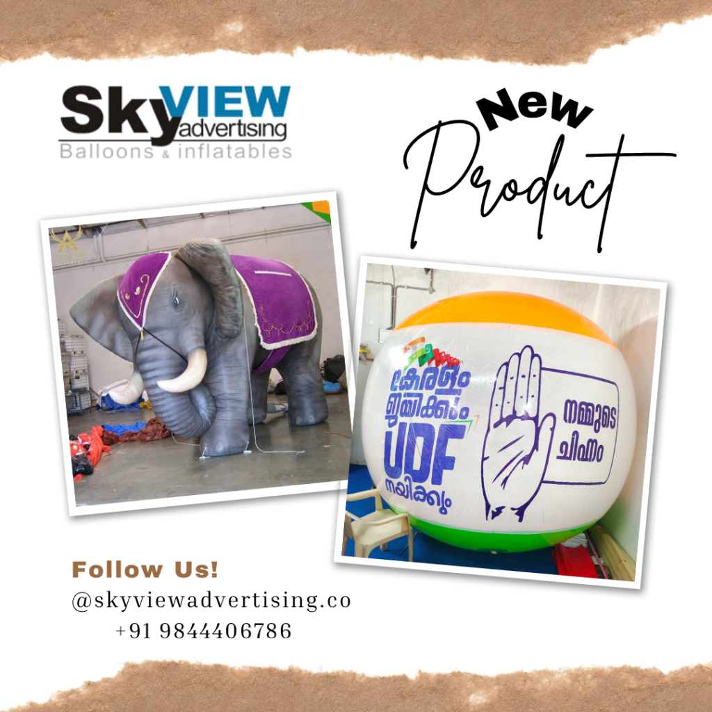 Helium Balloon Advertising Services in Bangalore