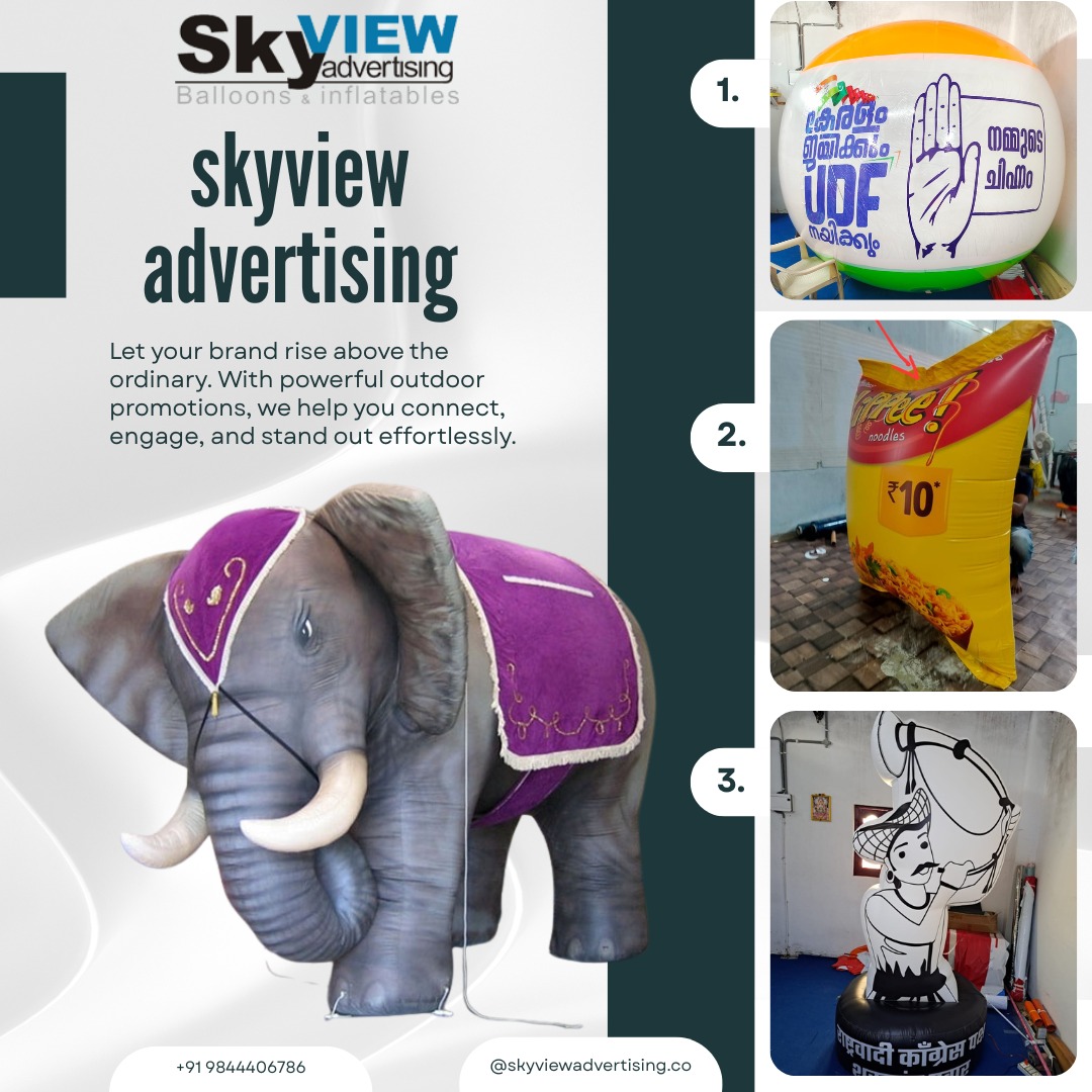 Customise Inflatables to Promote Products in Bangalore