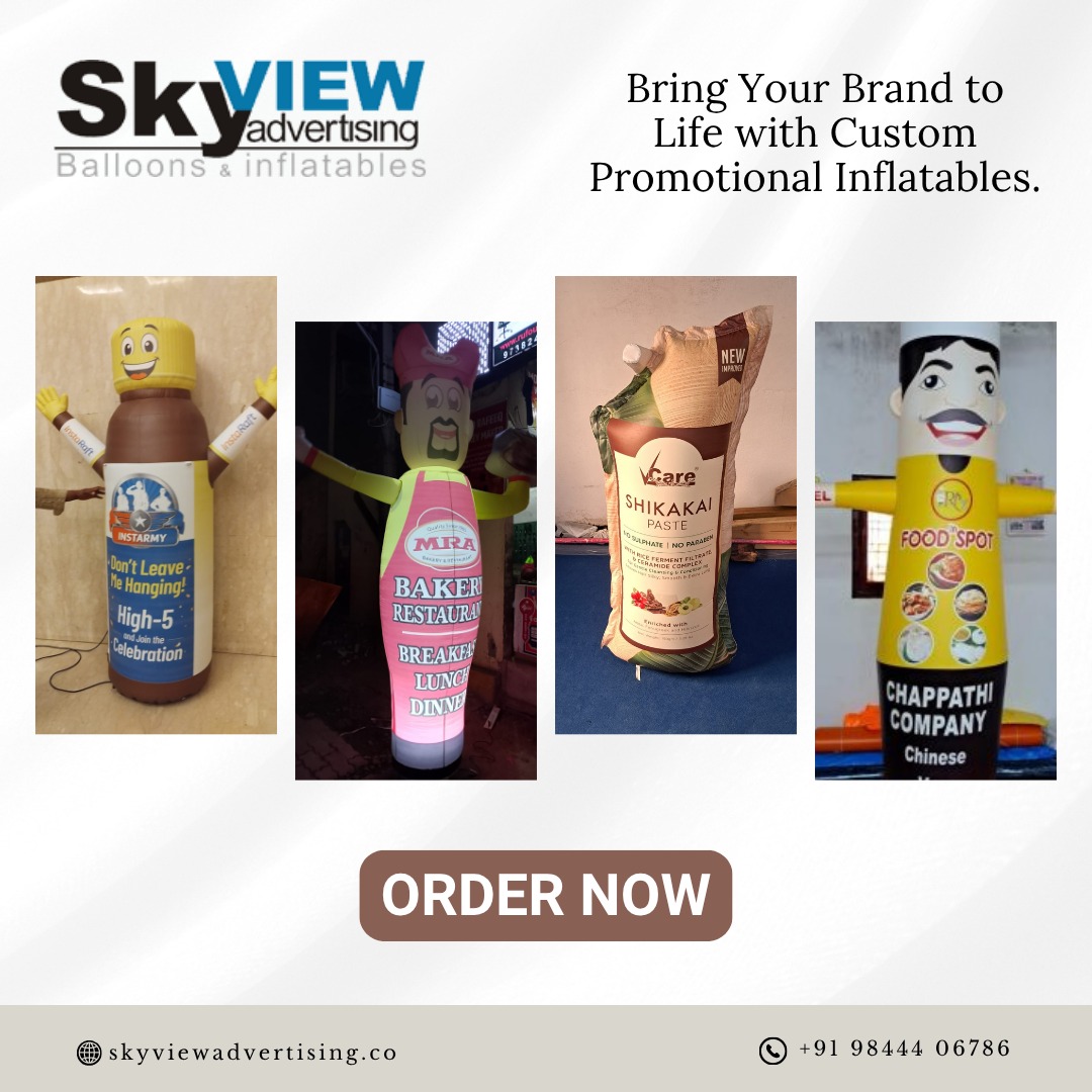 Inflatable marketing products supplier in Bangalore