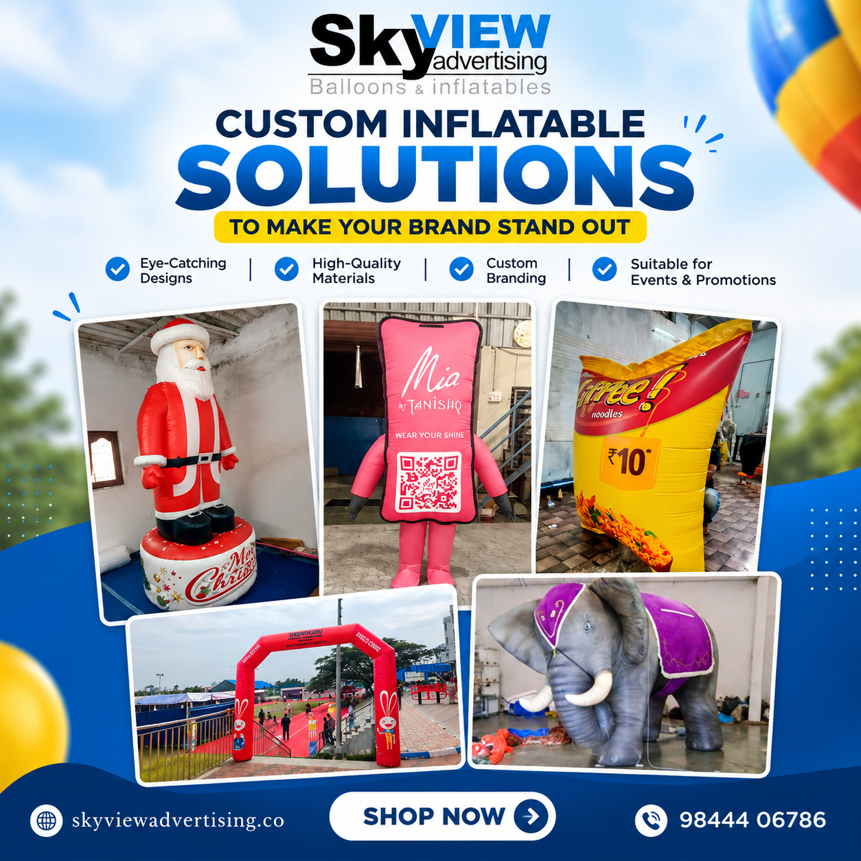 Promotional Welcome Inflatables Bangalore